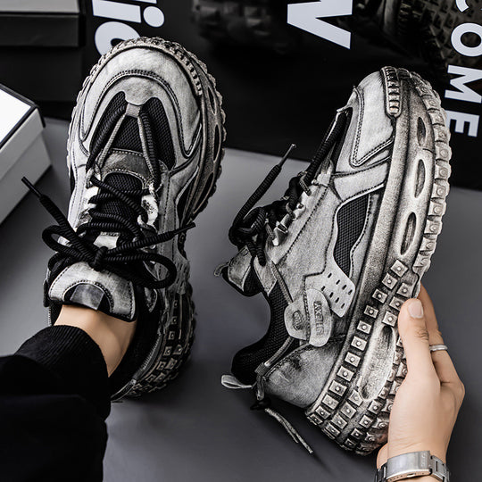 Damen Sportliche Sneakers mit dynamischem Design und dämpfendem Sohlenprofil EB