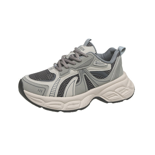 Damen Atmungsaktive Chunky Sneakers mit dämpfender Sohle EB