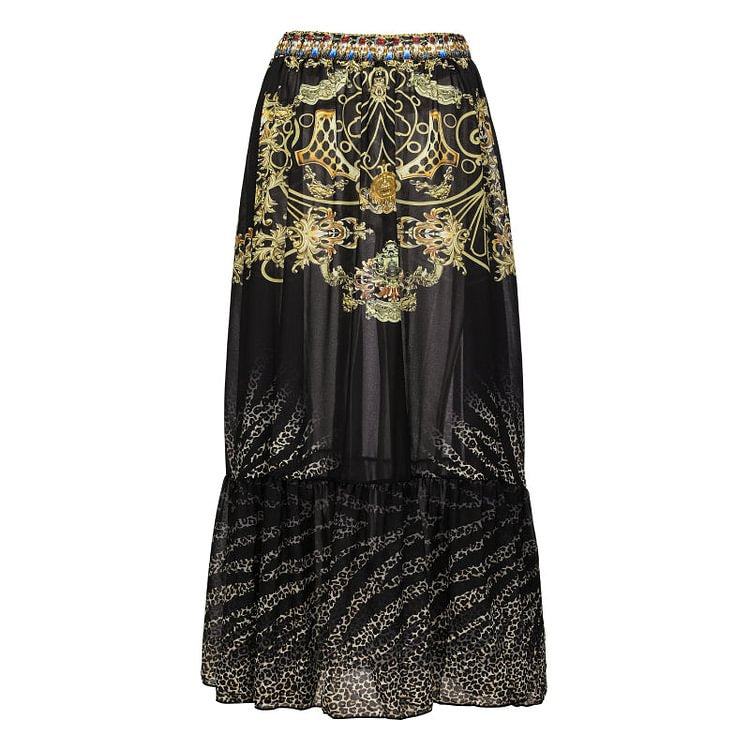 Damen Einteiler Badeanzug mit elegantem Design und passendem Wickeltuch EB