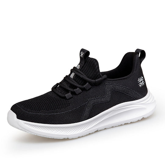 Damen nan atmungsaktiver Strick-Sneaker mit Memoryschaum Innensohle und stoßdämpfender EVA-Zwischensohle EB