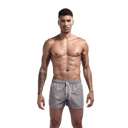Herren Badeshorts mit schnell trocknendem Material und elastischem Bund EB