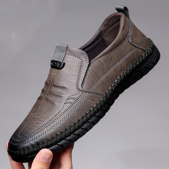 Herren Elegante Slip-On Mokassins mit rutschfester Sohle EB