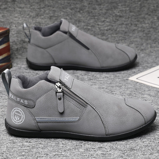 Damen Elegante und bequeme Stiefeletten mit Reißverschluss EB