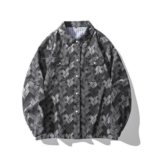 Herren lässige Overshirt EB