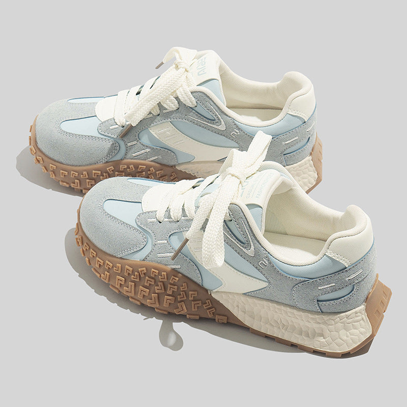Damen Sportliche Sneakers mit rutschfester Sohle und innovativer Oberflächenstruktur EB