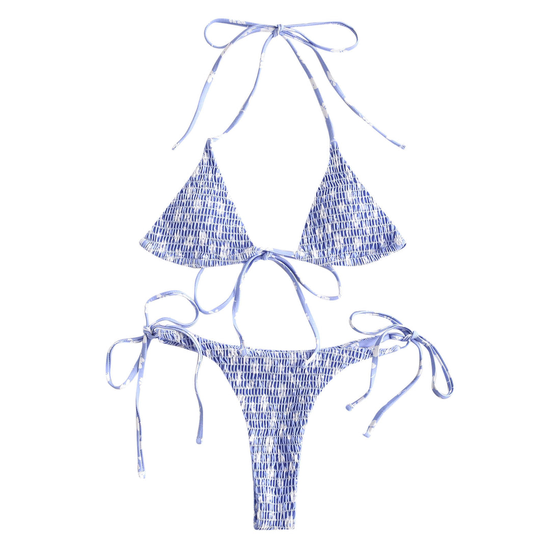 Damen Bikiniset mit verspieltem Rüschen-Design EB