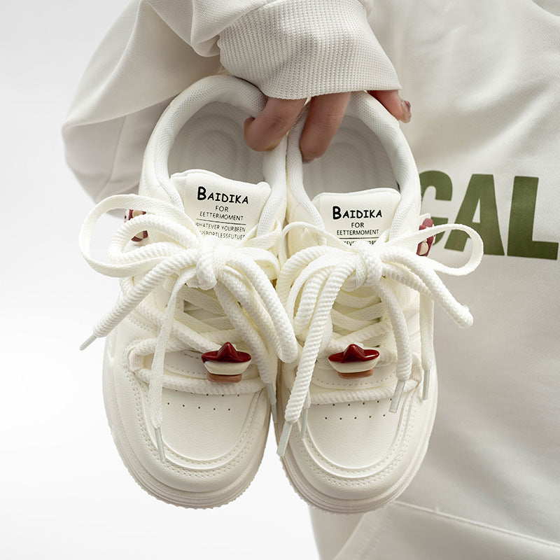 Damen Sneakers mit verspieltem Sternenmotiv und weicher Dämpfung EB