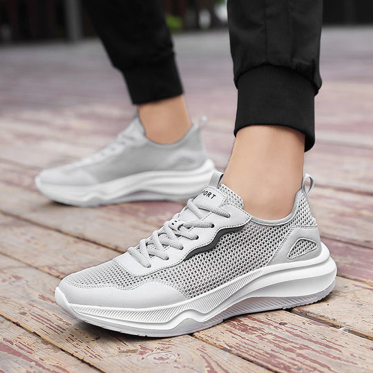 Damen Sportliche Mesh-Laufschuhe mit dämpfender Sohle EB