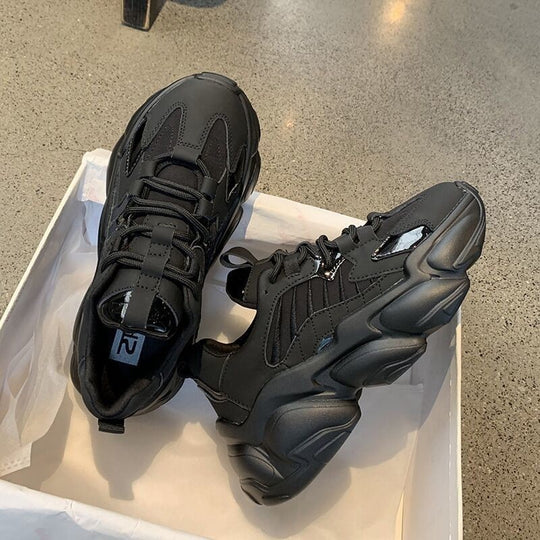 Damen Sportliche Sneaker mit modischem Design und bequemer Dämpfung EB