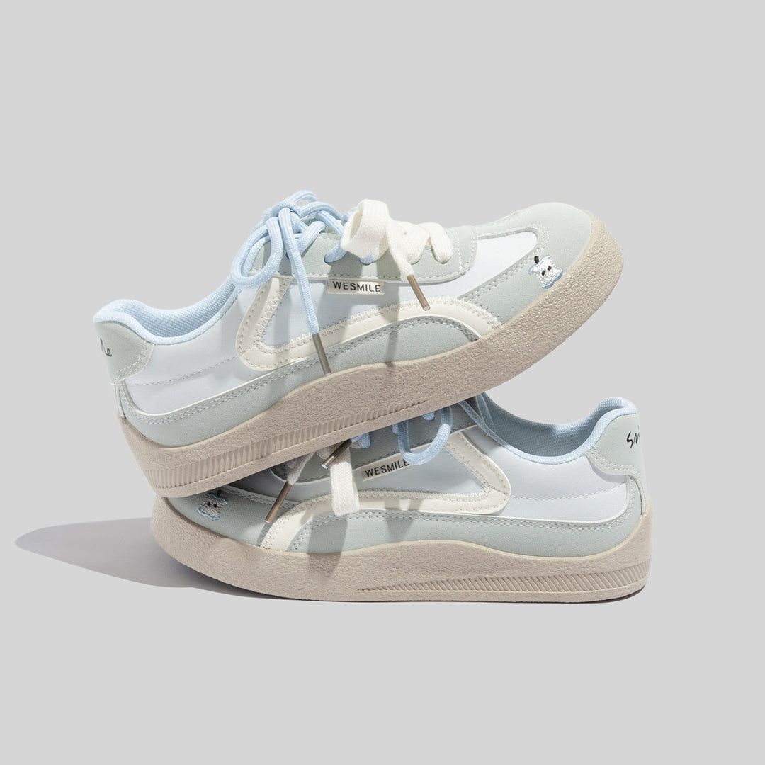 Damen Sportliche Sneakers mit innovativer Schnürtechnologie und rutschfester Sohle EB