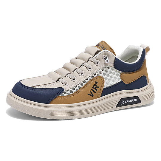 Damen Modische Sneakers mit atmungsaktivem Mesh-Obermaterial und stoßdämpfender Sohle EB