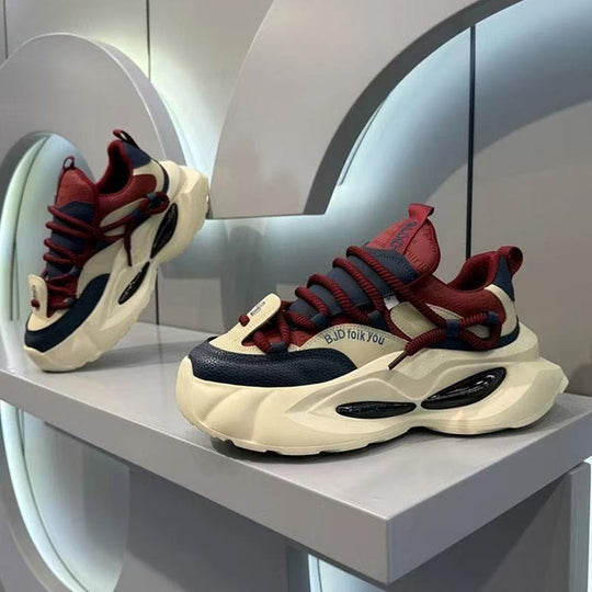 Damen Sportliche Sneakers mit modernem Design und rutschfester Sohle EB
