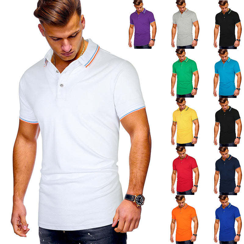 Herren Poloshirt mit modernen Akzenten EB