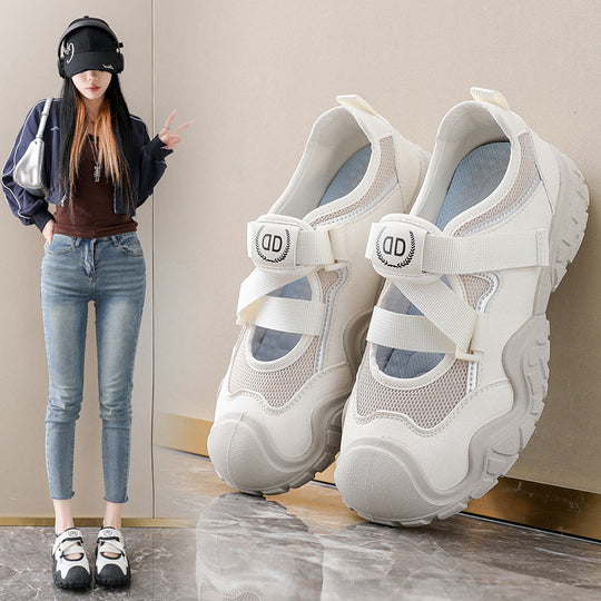 Damen Outdoor Sandalen mit verstellbarem Riemen und rutschfester Sohle EB