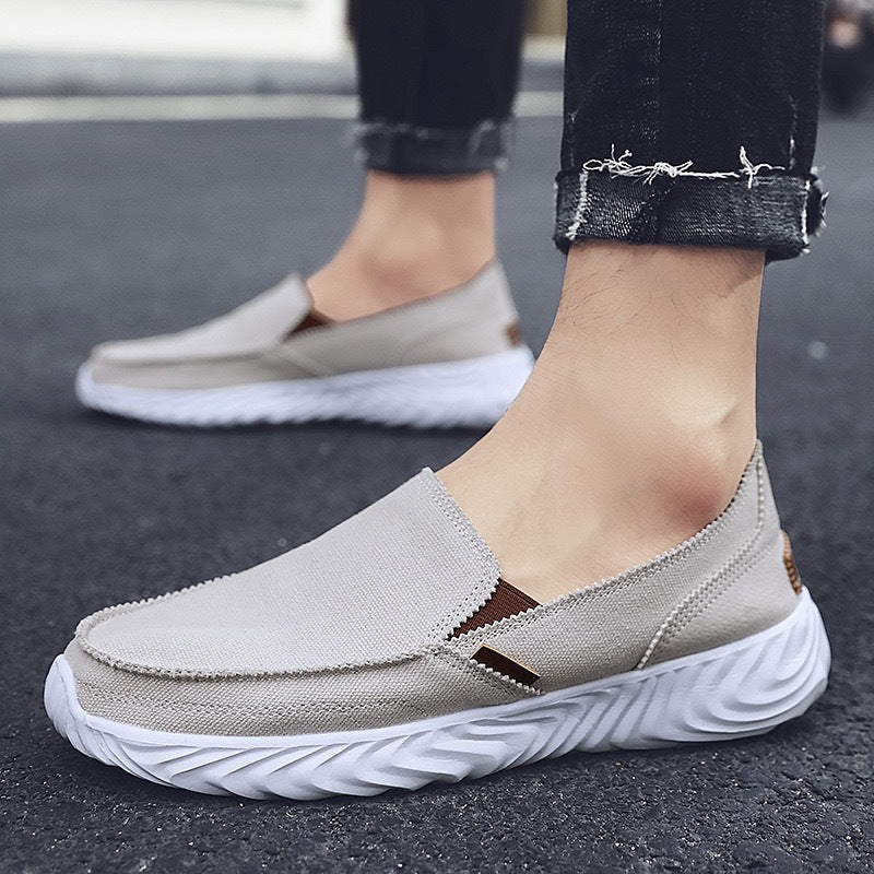 Damen Atmungsaktive Slip-On Freizeitschuhe EB