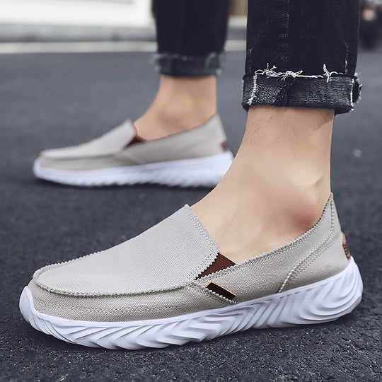 Damen Atmungsaktive Slip-On Freizeitschuhe EB