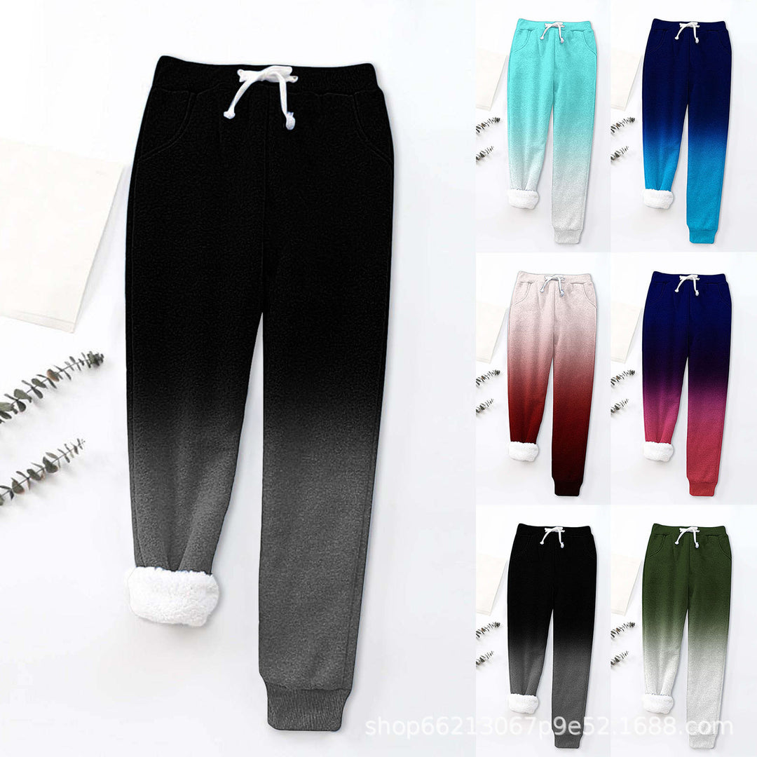 Damen Fleece-Jogginghose mit warmem Innenfutter und elastischem Bund EB