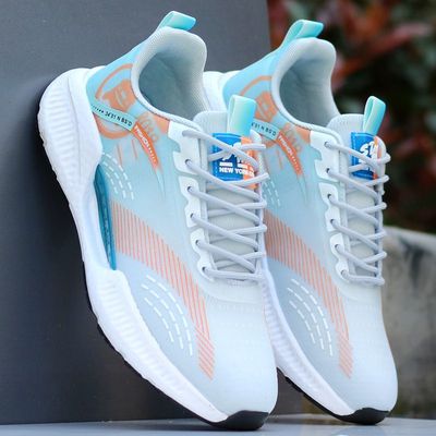 Damen Leichte Atmungsaktive Laufschuhe mit flexibler Sohle EB