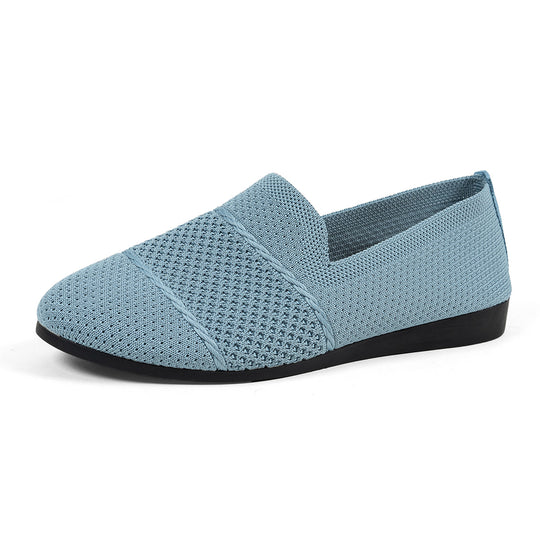 Damen komfortable Slipper mit innovativem Strickdesign EB