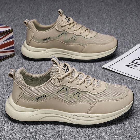 Damen Sportliche Sneakers mit dämpfender Laufsohle und atmungsaktivem Obermaterial EB