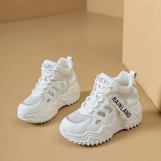 Damen Sportliche Sneakers mit ergonomischer Dämpfung und modernem Profil EB