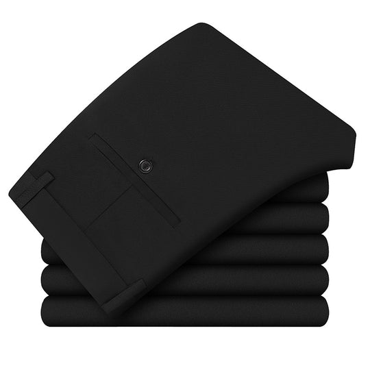 Herren Businesshose Slim‑Fit mit Bügelfalte und verdeckten Gesäßtaschen EB