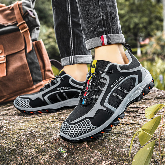 Damen Multifunktionale Outdoor-Sneaker mit rutschfester Sohle und atmungsaktiven Mesh-Einsätzen EB