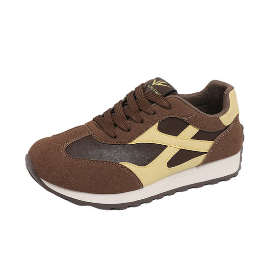 Damen Sportliche Sneakers mit gepolsterter Innensohle und rutschfester Sohle EB