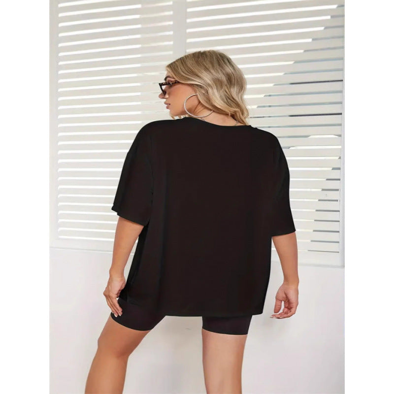 Damen T-Shirt mit frischem Limoncello-Motiv und floralen Akzenten EB