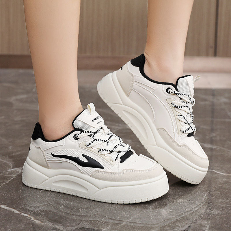 Damen modische Sneaker mit dämpfender Laufsohle und atmungsaktivem Obermaterial EB