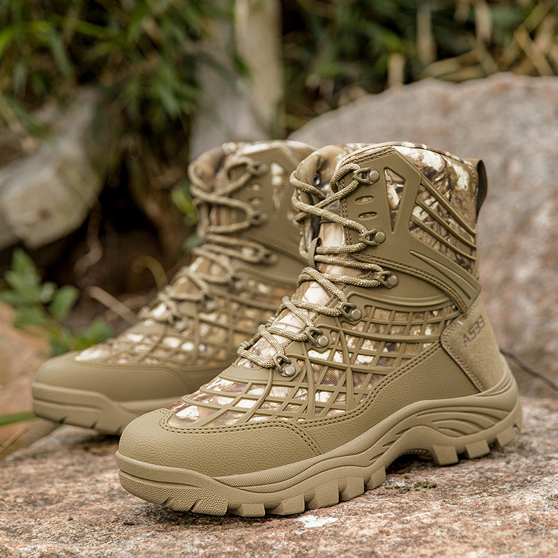 Herren Tactical Bergstiefel mit innovativer Stützstruktur EB