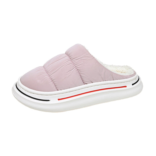 Damen Hausschuh-Sneaker mit kuscheliger Fütterung EB