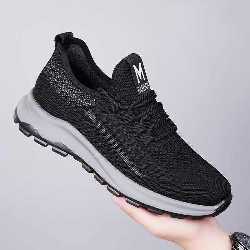 Damen Sportliche Laufschuhe mit atmungsaktiver Mesh-Oberfläche und dämpfender Sohle EB