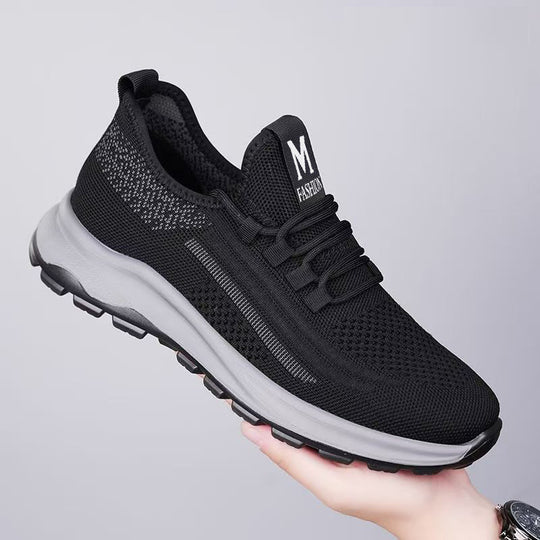 Damen Sportliche Laufschuhe mit atmungsaktiver Mesh-Oberfläche und dämpfender Sohle EB