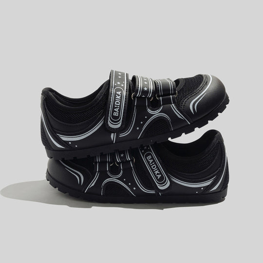 Damen Sportliche Riemensandalen mit atmungsaktiver Mesh-Oberfläche und rutschfester Sohle EB