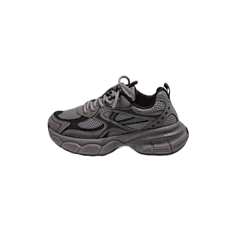 Damen Sportliche Mesh-Sneaker mit dämpfender Sohle und atmungsaktiver Obermaterialstruktur EB