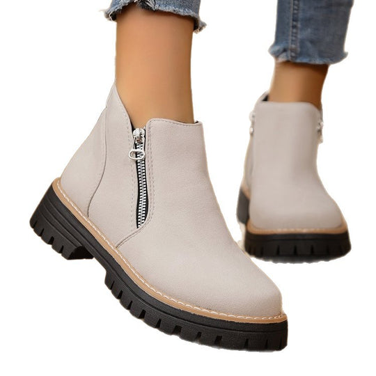 Damen Slip-On Boots mit robustem Profil und komfortabler Einlage EB