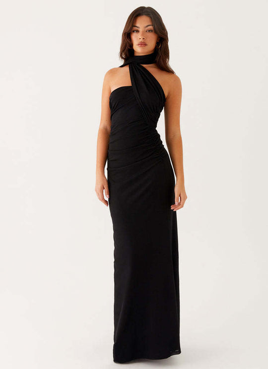 Damen Maxi-Kleid mit floralem Design EB