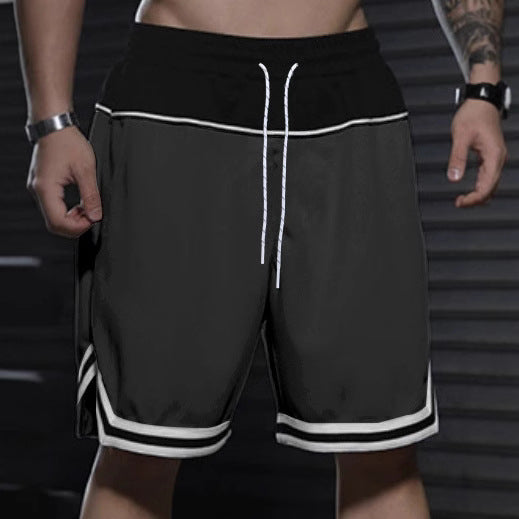 Herren Sportliche Badeshorts mit verstellbarem Tunnelzug und atmungsaktivem Gewebe EB
