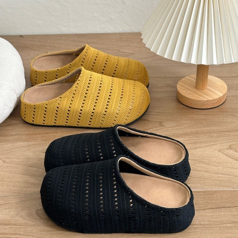 Damen Hausschuhe mit bequemem Riemendesign EB