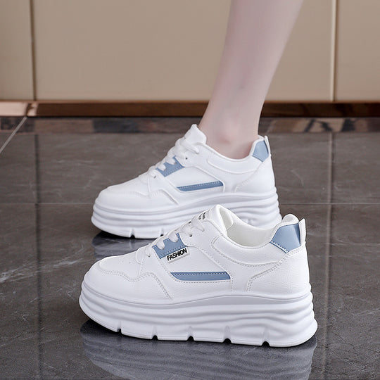 Damen elegante Chunky Sneakers mit dämpfendem Fußbett EB