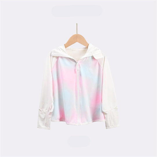 Damen UV-Schutzjacke mit Kapuze und weichem Material EB