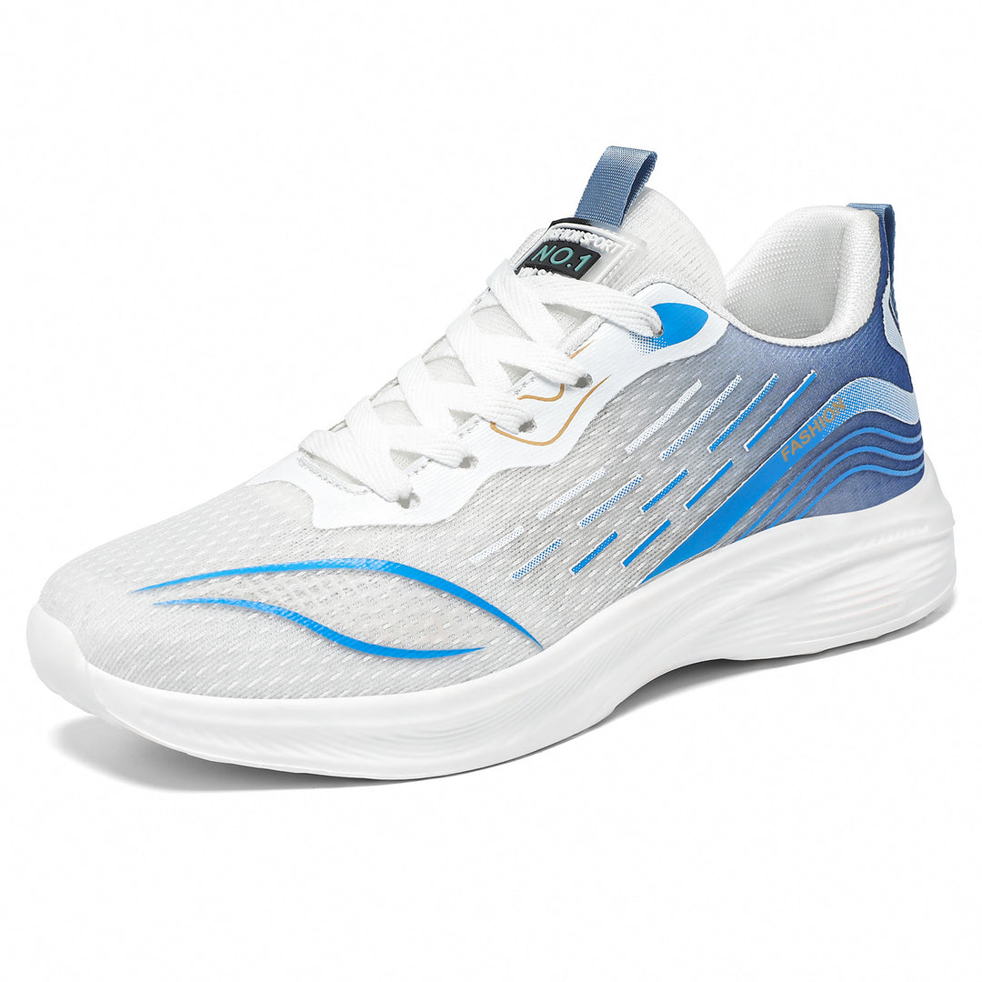 Damen Sportliche Lauf-Sneaker mit atmungsaktiver Oberflächenstruktur EB
