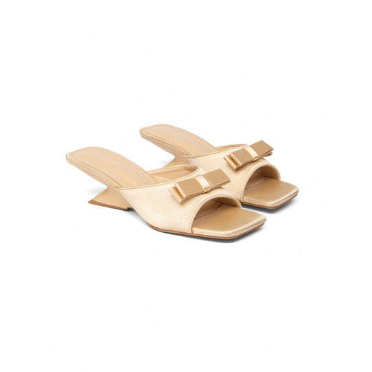 Damen elegante Slingback-Sandalen mit modischem Schleifendetail EB