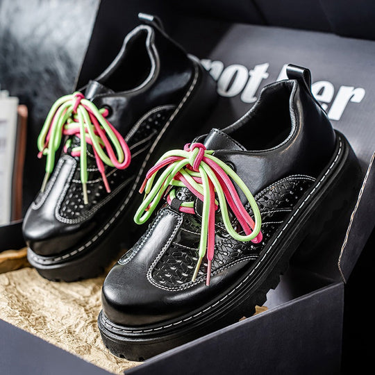 Damen Elegante und komfortable Schnürschuhe mit strapazierfähiger Sohle EB