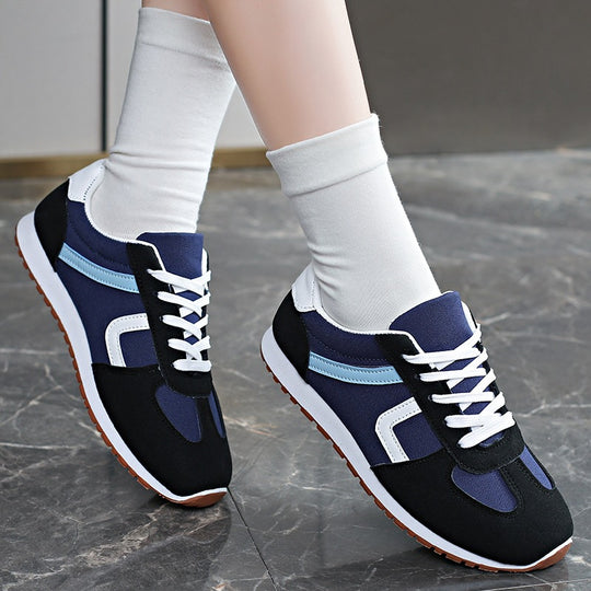 Damen Sportliche Sneakers mit modischem Farbverlauf EB