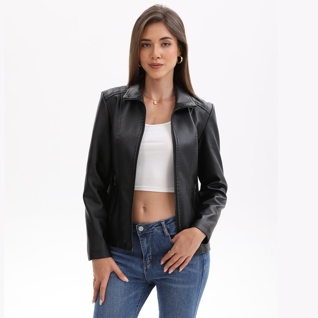 Damen Kunstlederjacke EB