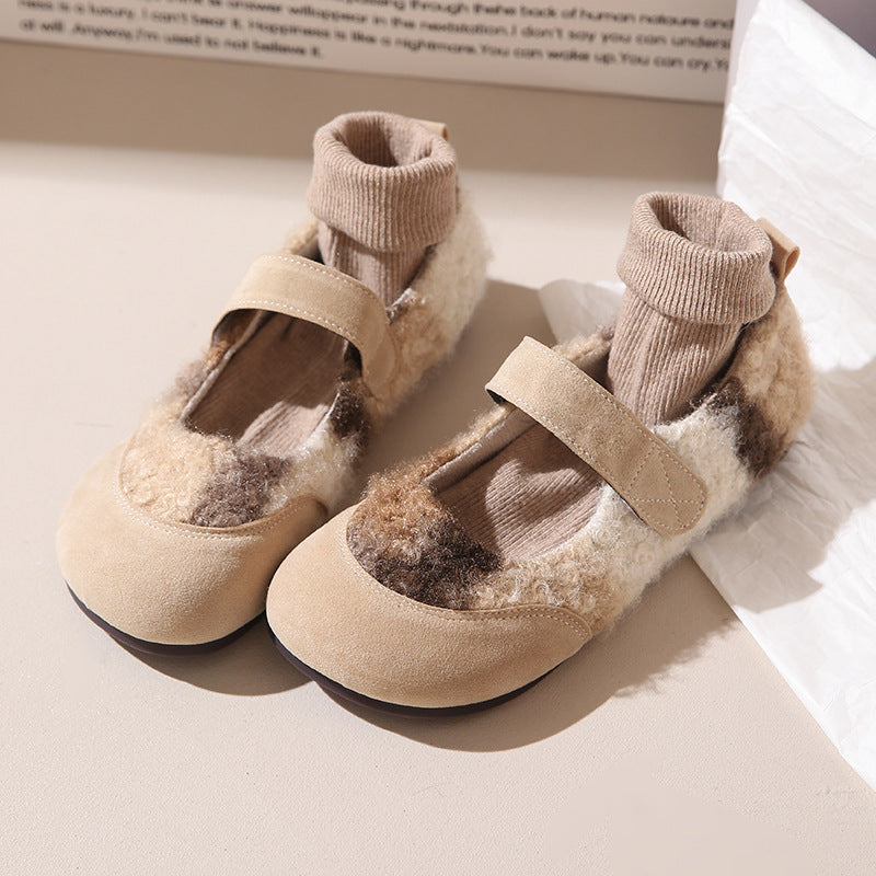 Damen Hausschuhe mit verstellbarem Riemen und weichem Innenfutter EB