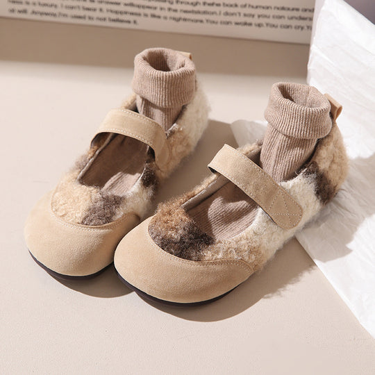Damen Hausschuhe mit verstellbarem Riemen und weichem Innenfutter EB