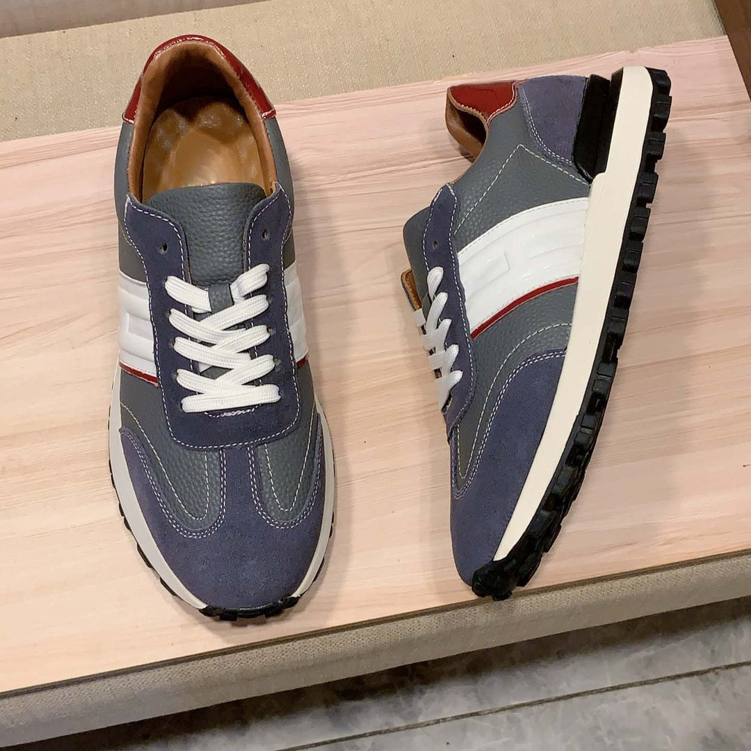 Damen Sportliche Sneakers mit hochwertiger Textilstruktur und rutschfester Sohle EB